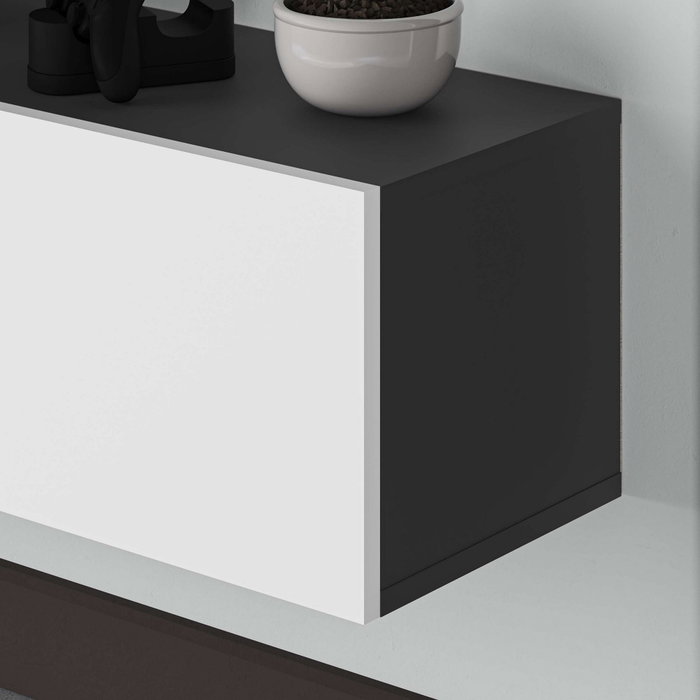 Hanah Home Francy 180 Soporte para TV Antracita y Blanco Hanah Home Francy 180 Soporte para TV Antracita y Blanco